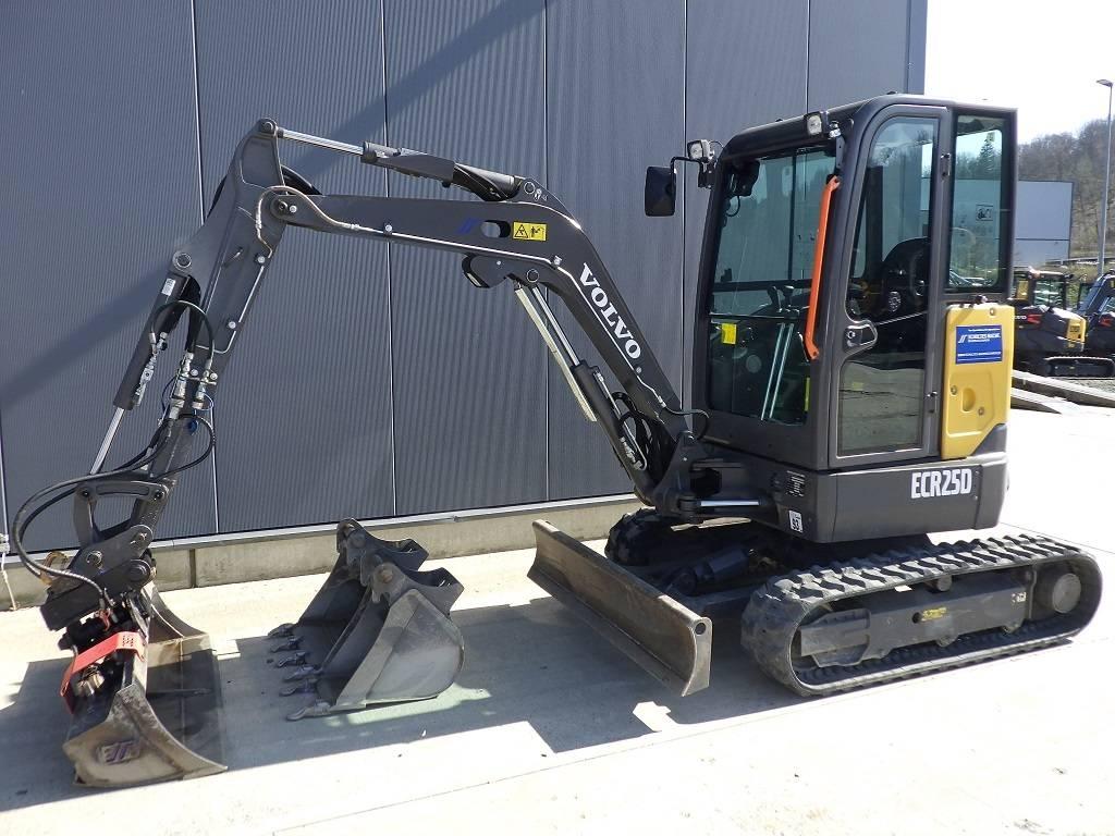 Volvo ECR 25 D Міні-екскаватори < 7т