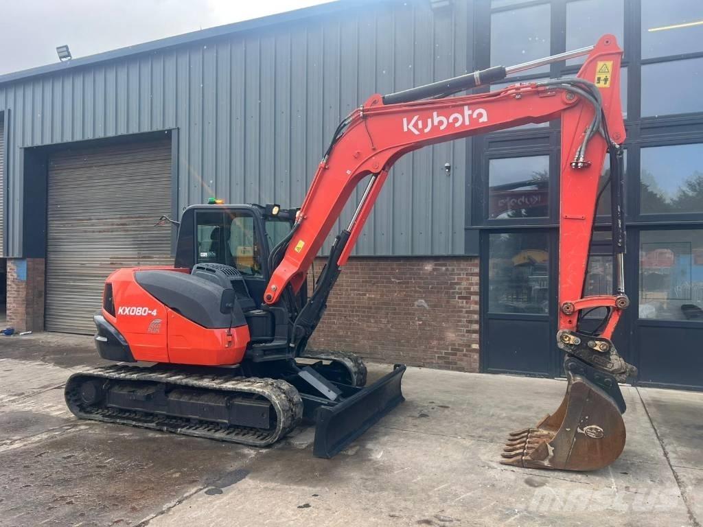 Kubota KX 080-4 Міні-екскаватори < 7т