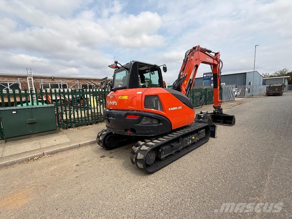 Kubota KX 080-4 Середні екскаватори 7т. - 12т.