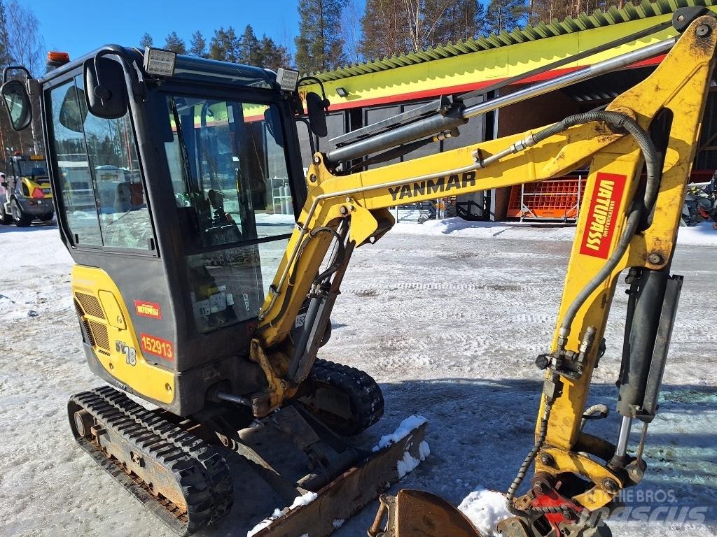 Yanmar SV 18 Міні-екскаватори < 7т