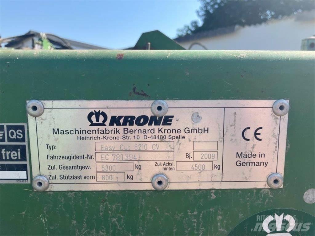 Krone EC 6210 Cv Косилки