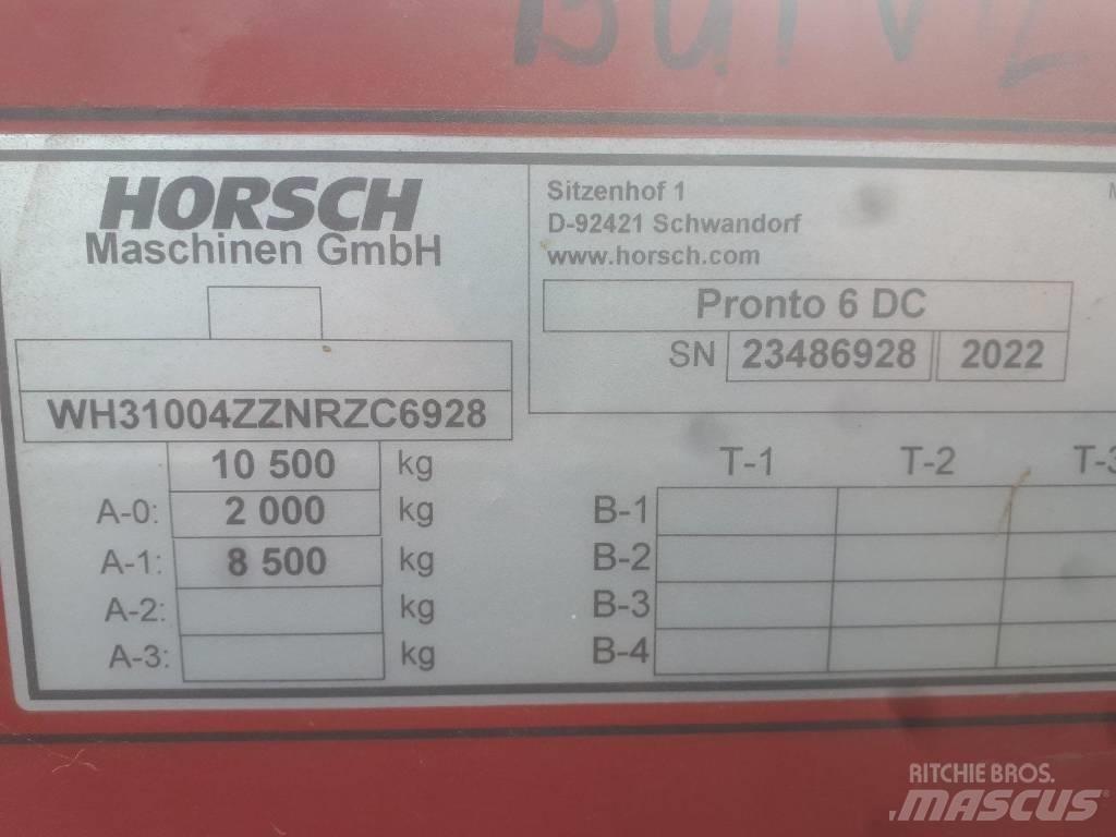 Horsch Pronto 6 DC Сівалки