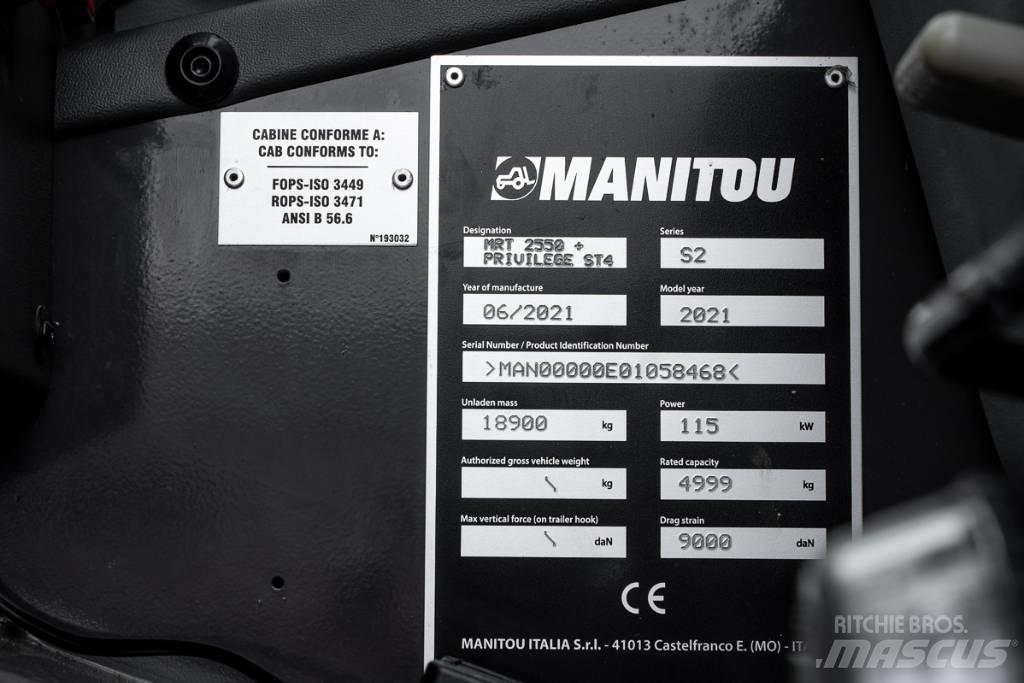 Manitou MRT 2550+ Телескопічні навантажувачі