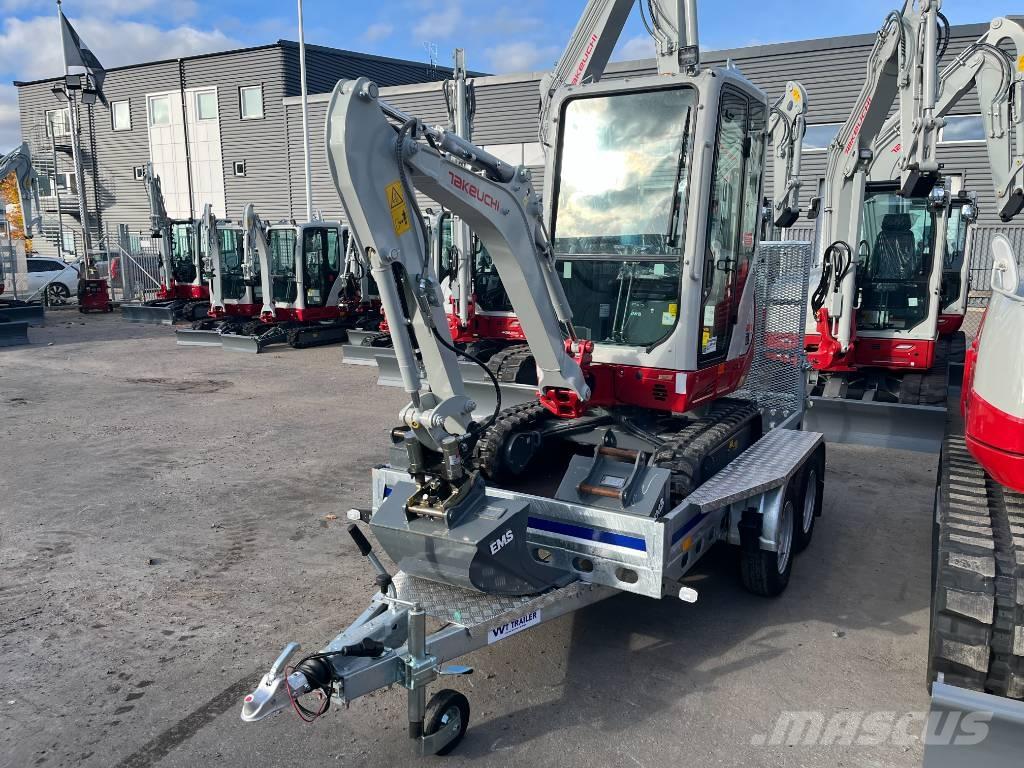 Takeuchi TB 216 Міні-екскаватори < 7т