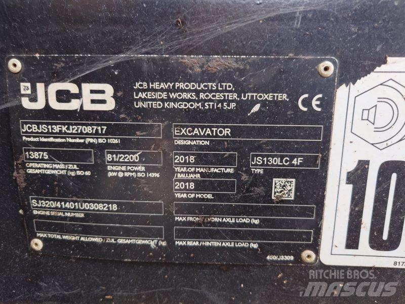 JCB JS 130 LC Гусеничні екскаватори