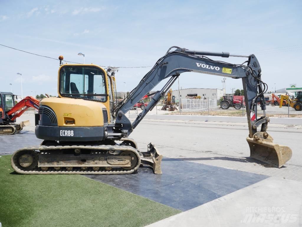 Volvo ECR 88 Середні екскаватори 7т. - 12т.