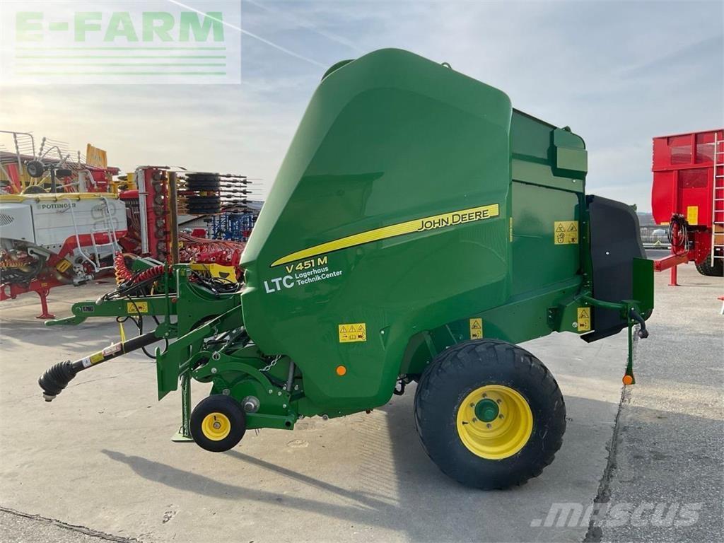 John Deere V451 M Тюкові прес-підбирачі