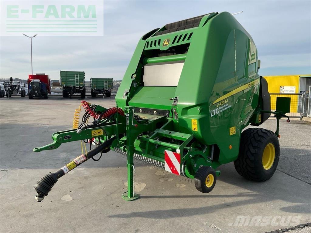 John Deere V451 M Тюкові прес-підбирачі