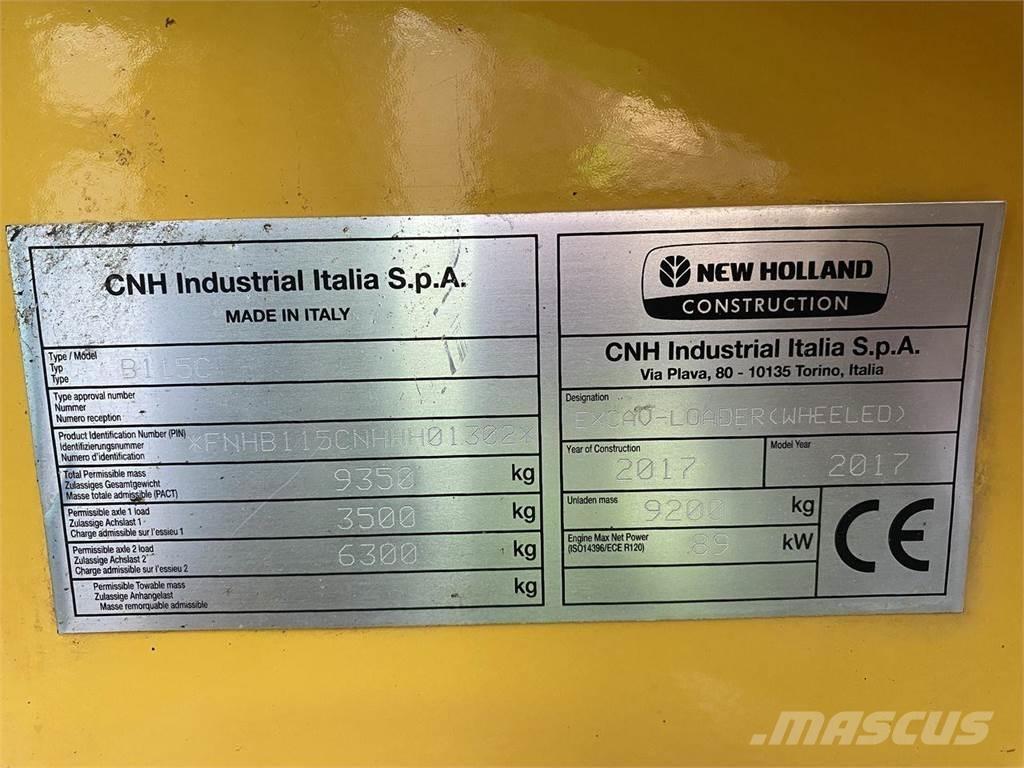 New Holland LB115 Екскаватори-навантажувачі