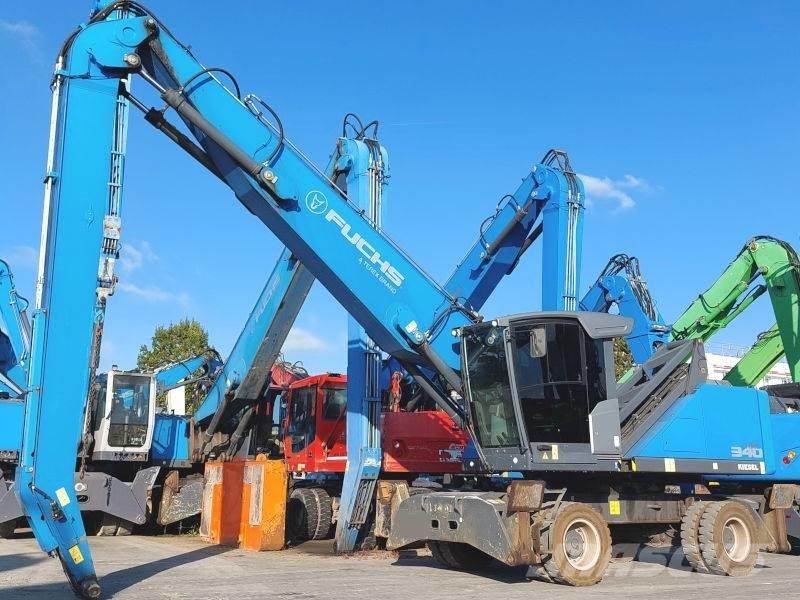 Fuchs MHL 340 F Перевантажувачі металобрухту/промислові навантажувачі