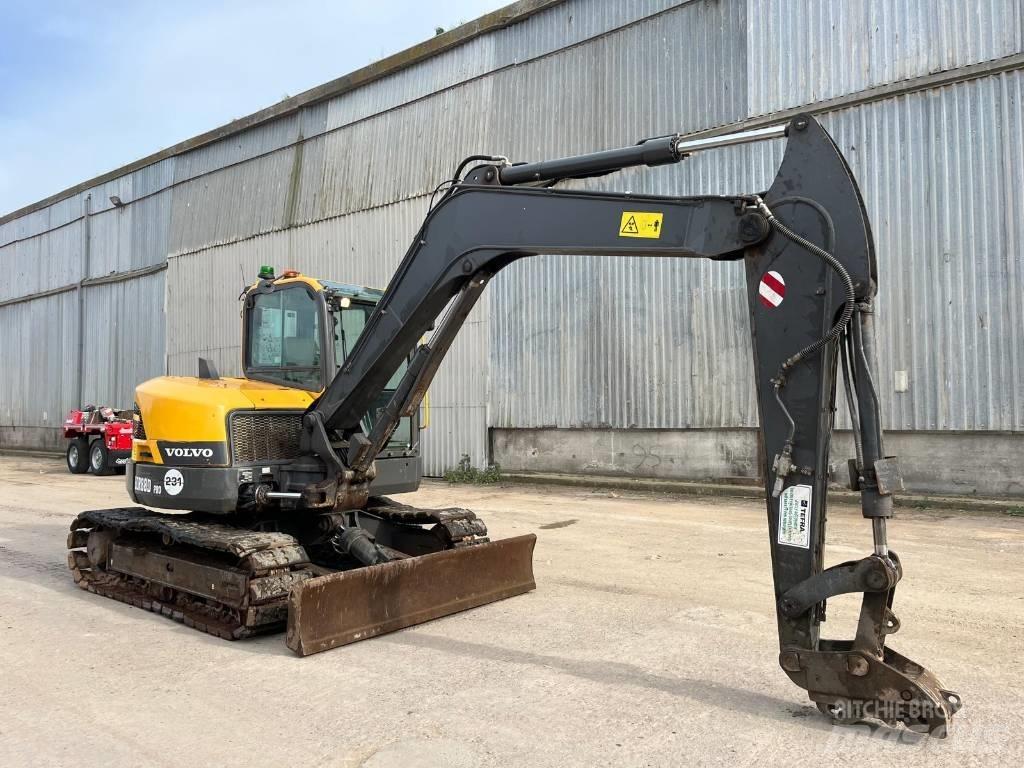 Volvo ECR 88 D Середні екскаватори 7т. - 12т.