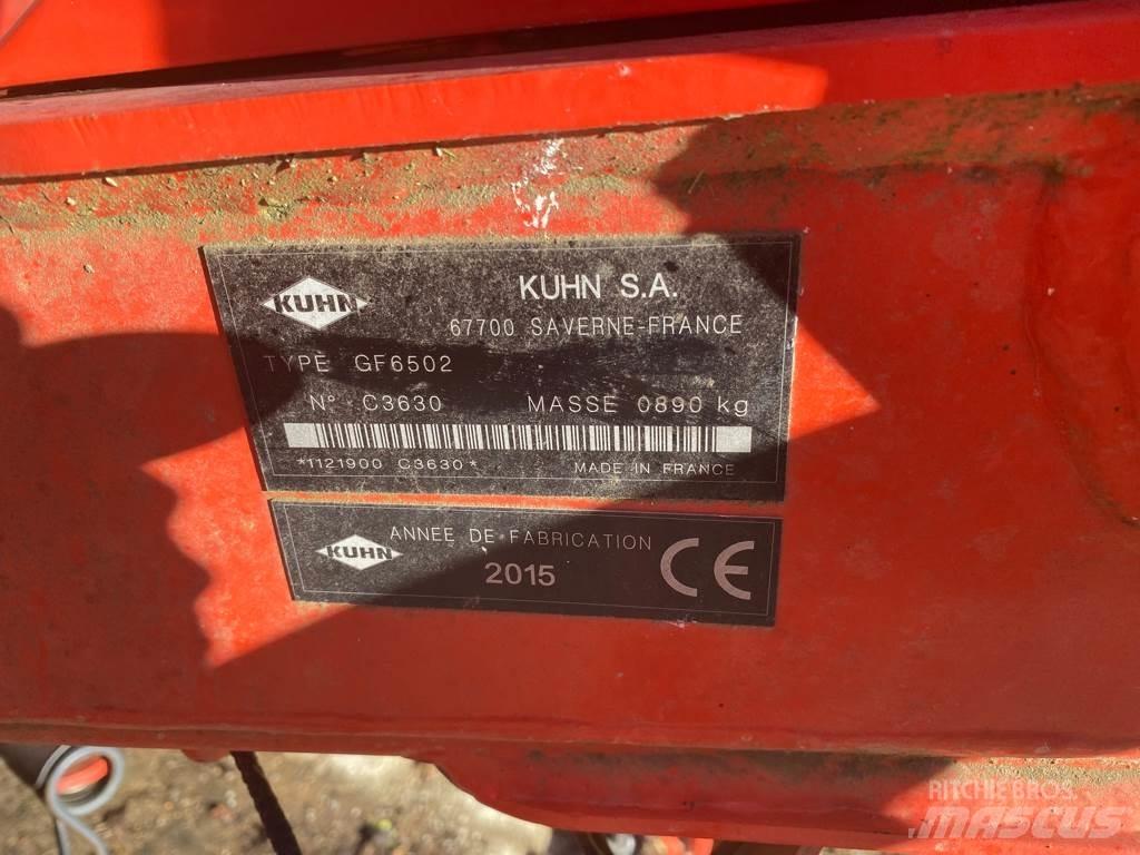 Kuhn GF 6502 Граблі і сінозворушувачі