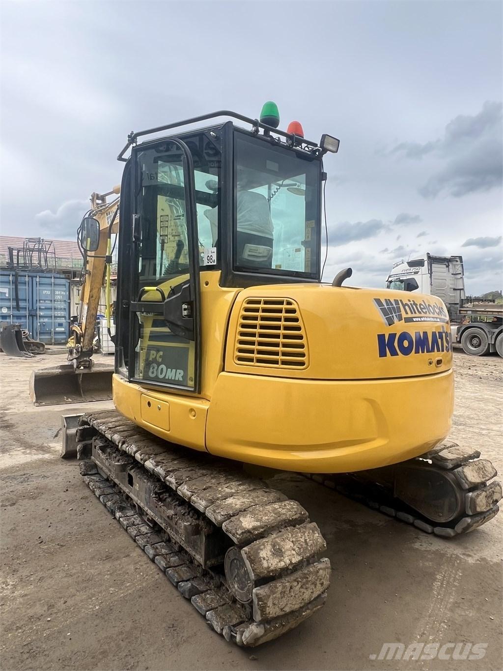 Komatsu PC 80 MR Середні екскаватори 7т. - 12т.