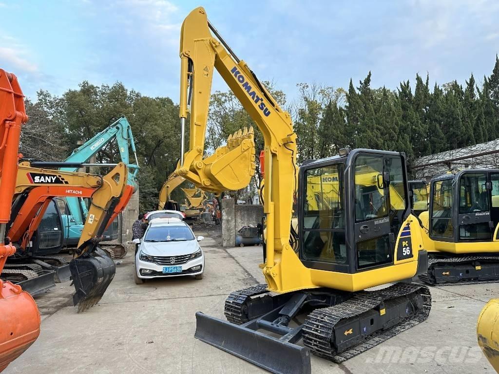 Komatsu PC56-7 Міні-екскаватори < 7т