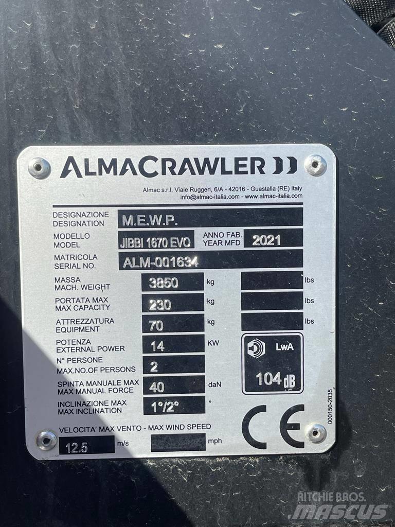 Almac Jibbi 1670 evo Інші підйомники і платформи