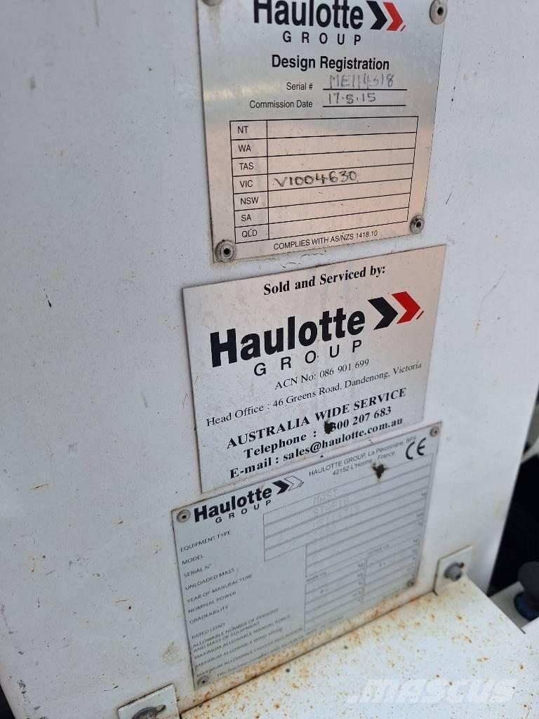 Haulotte Star 10 Компактні самохідні стрілові підйомники