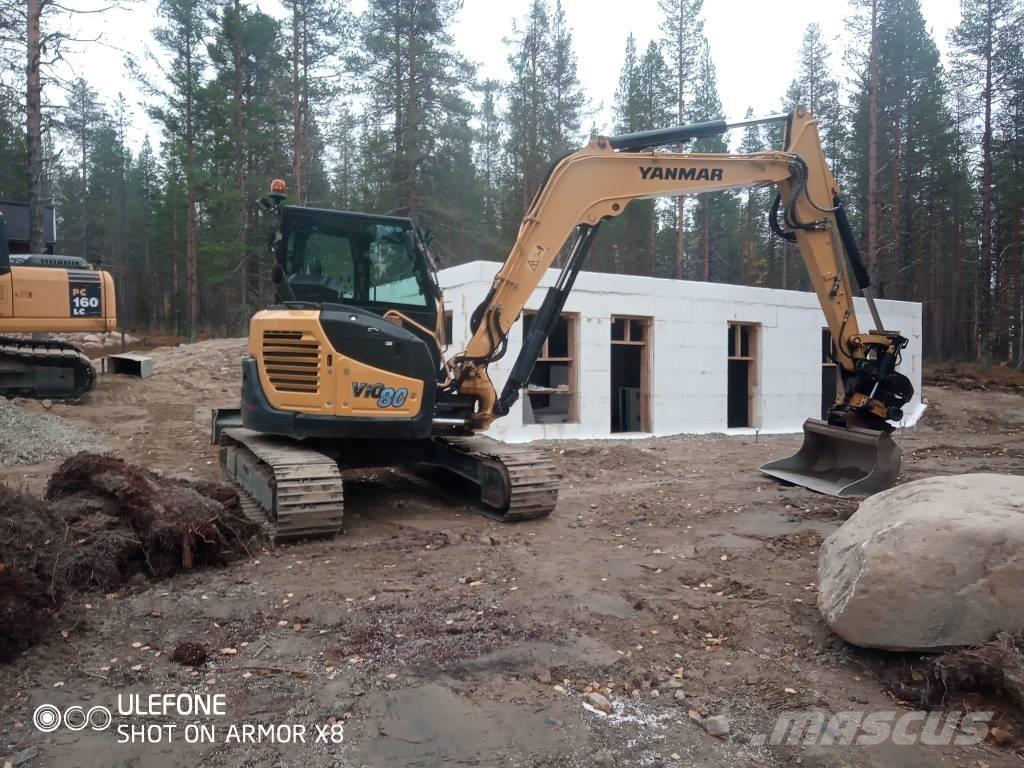 Yanmar Vio 80-1A Середні екскаватори 7т. - 12т.