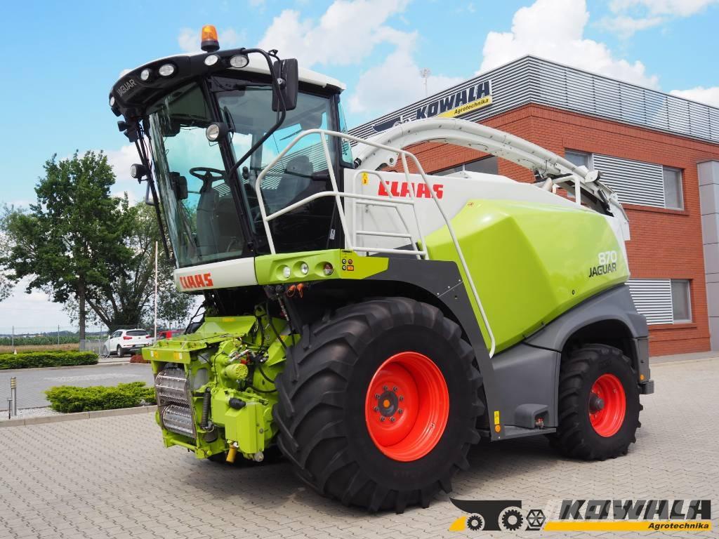 CLAAS Jaguar 870 Кормозбиральні комбайни