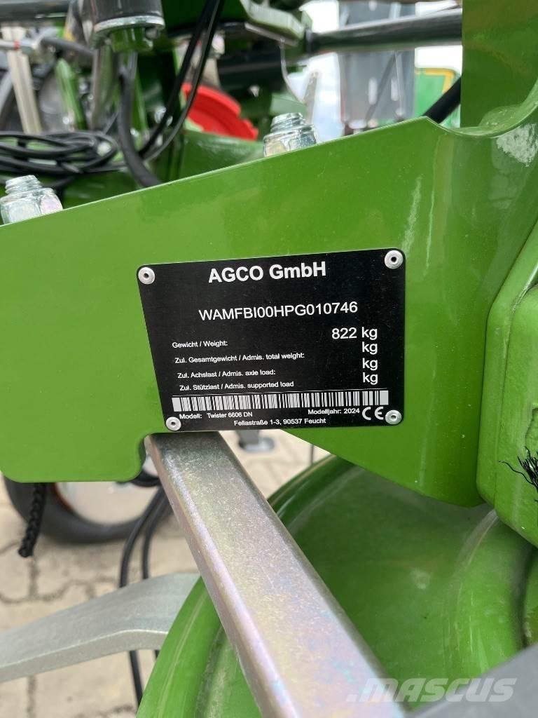 Fendt Twister 6606 Граблі і сінозворушувачі