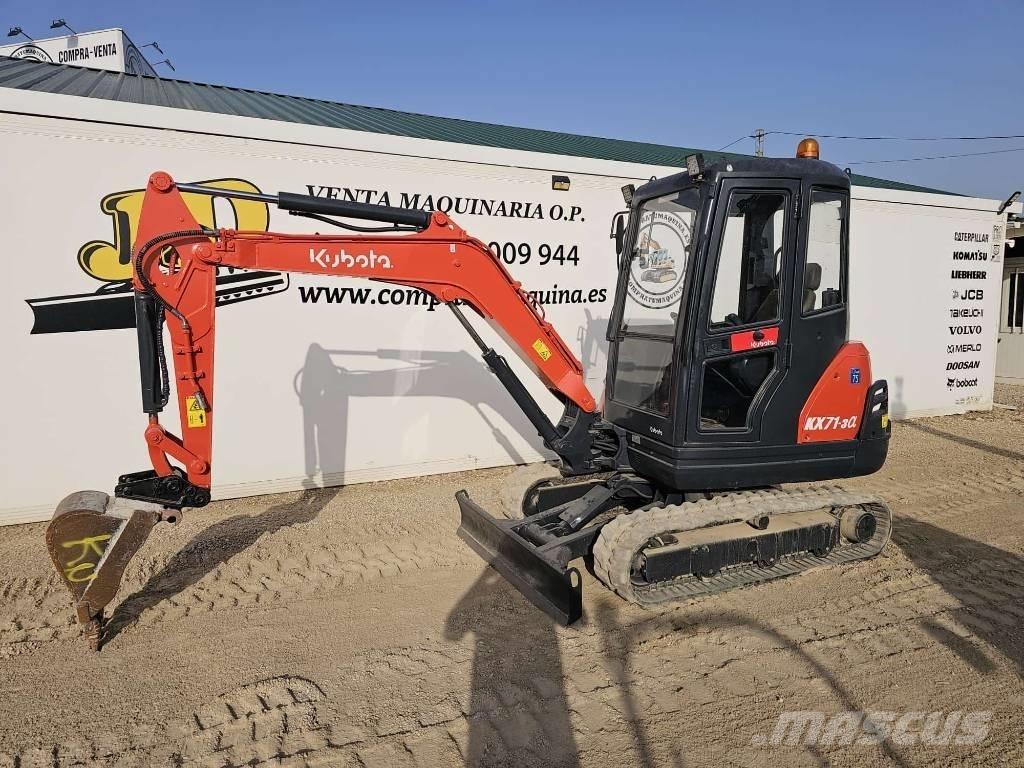Kubota KX 71-3 Міні-екскаватори < 7т