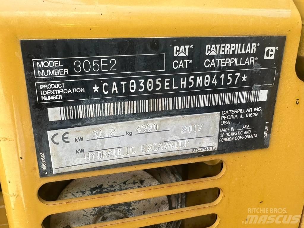 CAT 305 E CR Міні-екскаватори < 7т