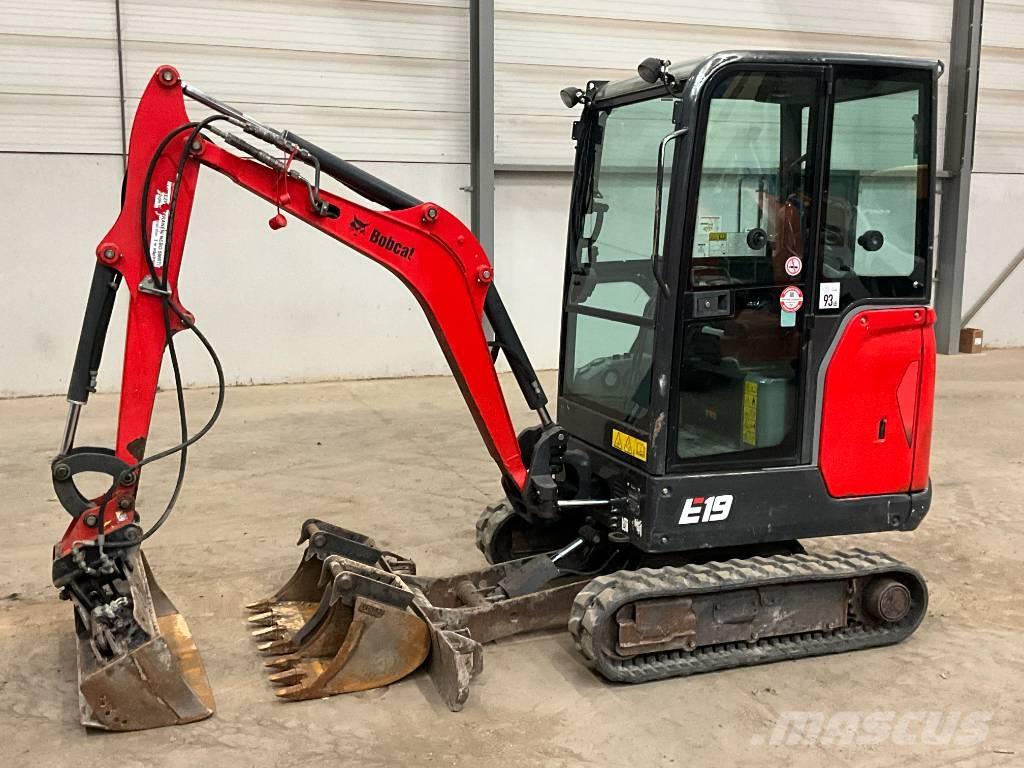 Bobcat E 19 Міні-екскаватори < 7т