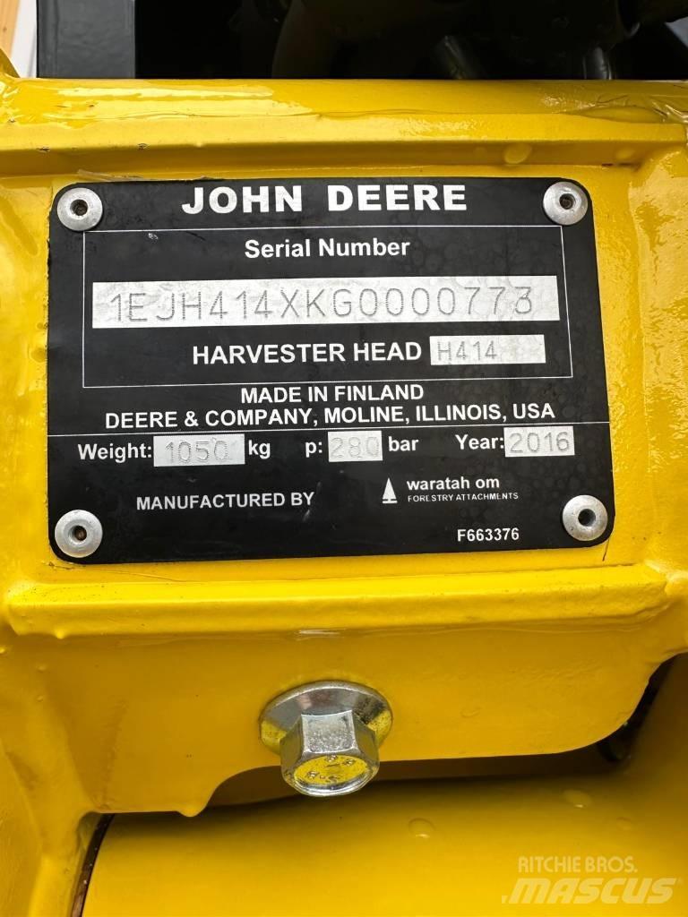 John Deere H 414 Валочні головки