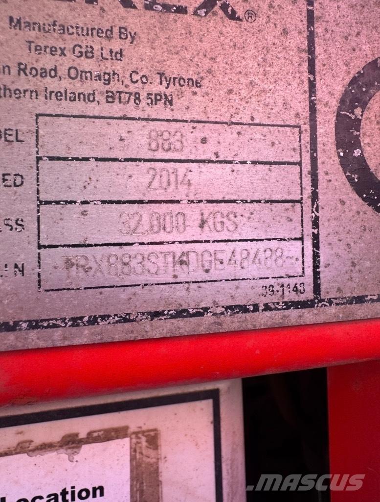 Terex Finlay 883 Просіювачі