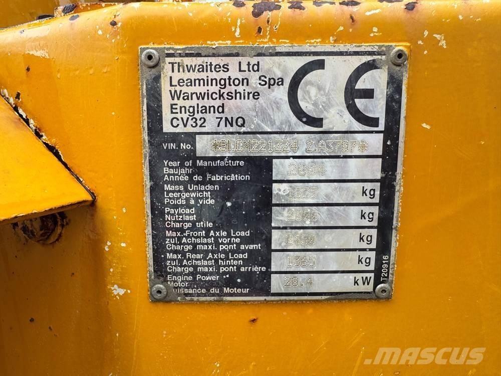 Thwaites 2T ST Міні самоскиди