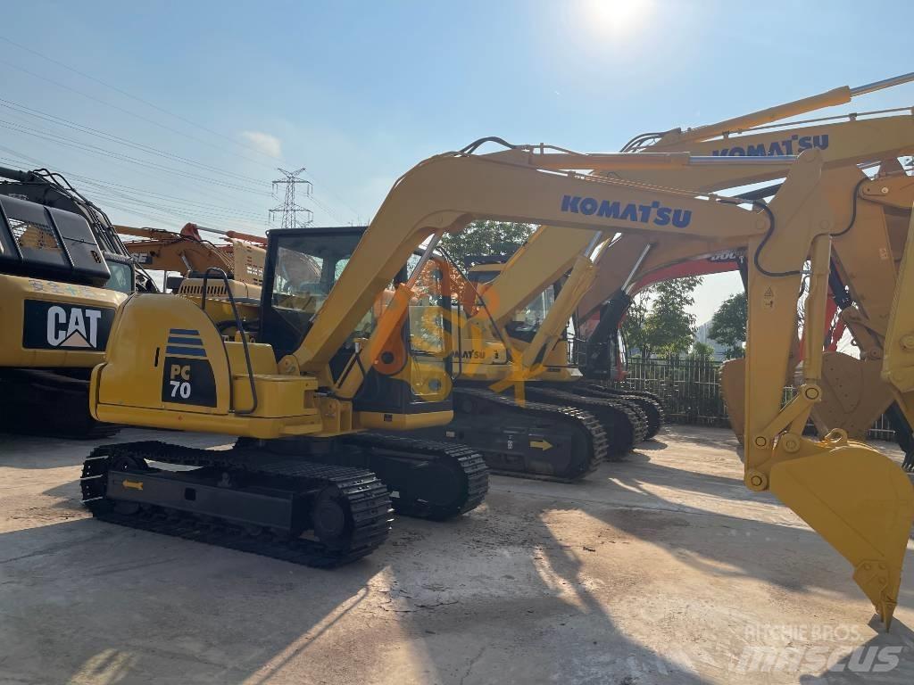 Komatsu PC 70 Міні-екскаватори < 7т