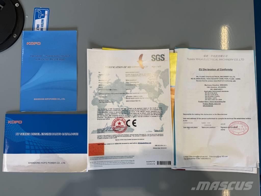 Ashita 110 kva Дизельні генератори