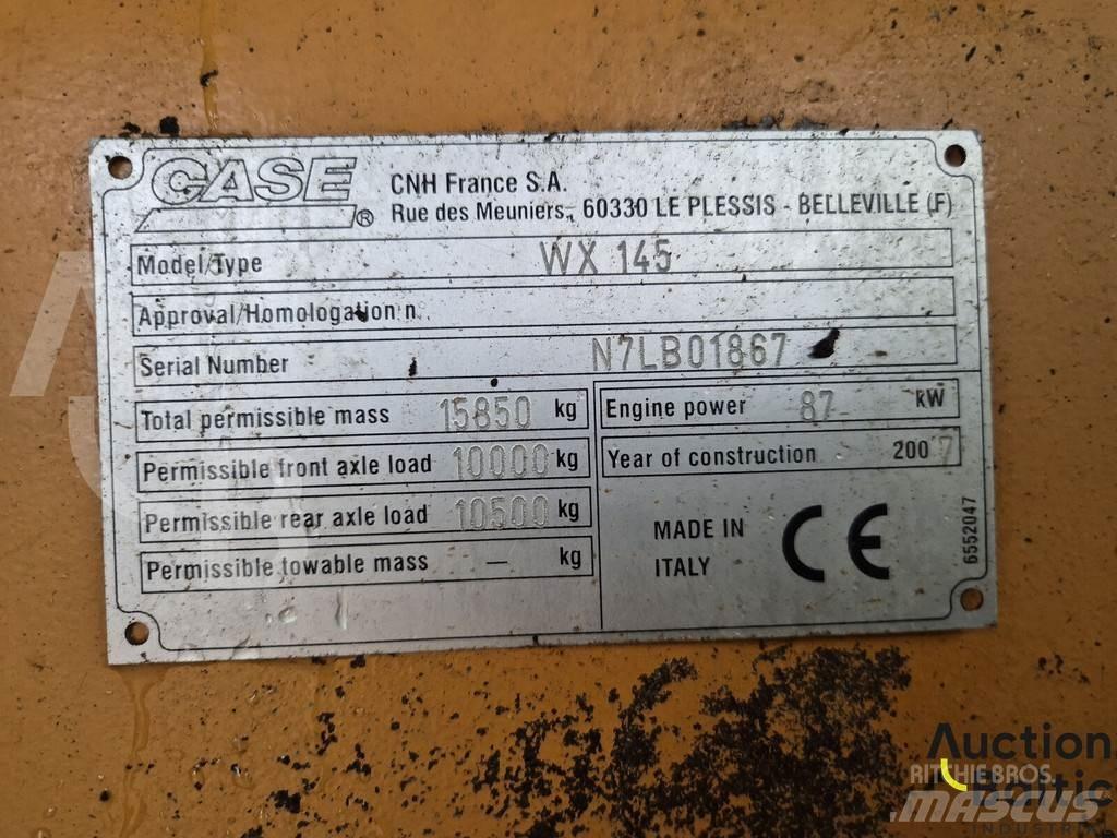 CASE WX 145 Колісні екскаватори