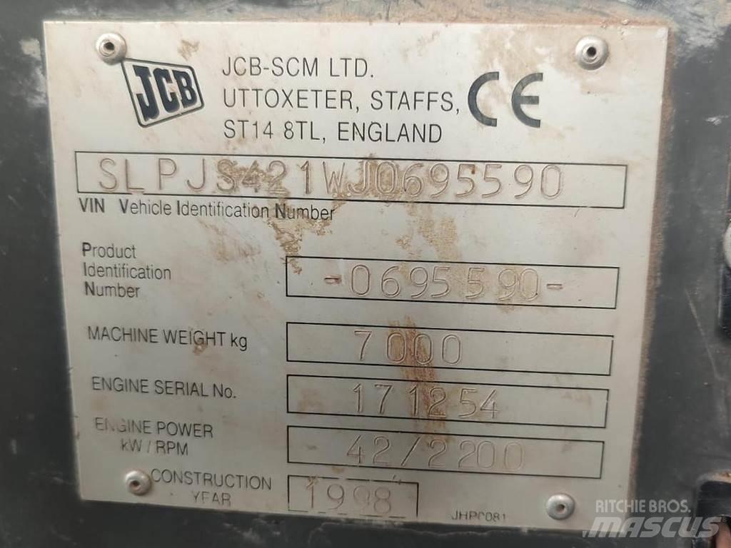 JCB JS70 Середні екскаватори 7т. - 12т.