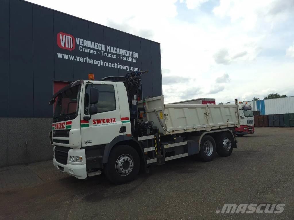 DAF 85.360 Kipper автокрани