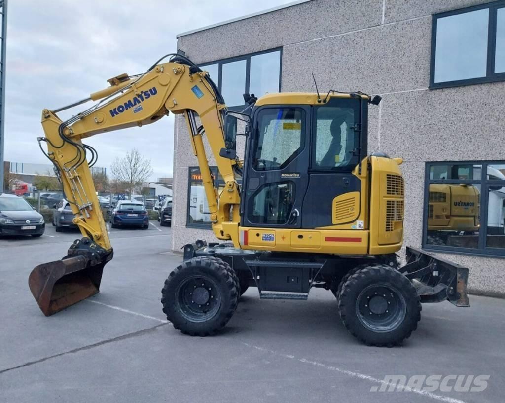 Komatsu PW 98 MR-11 Колісні екскаватори