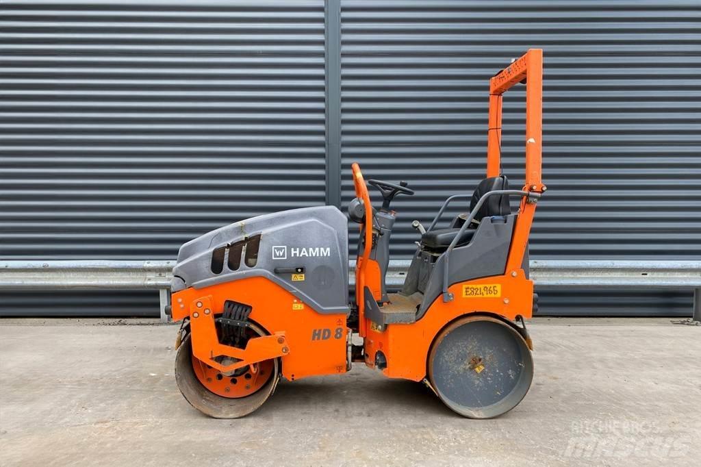 Hamm HD 8 VV Котки тротуарні