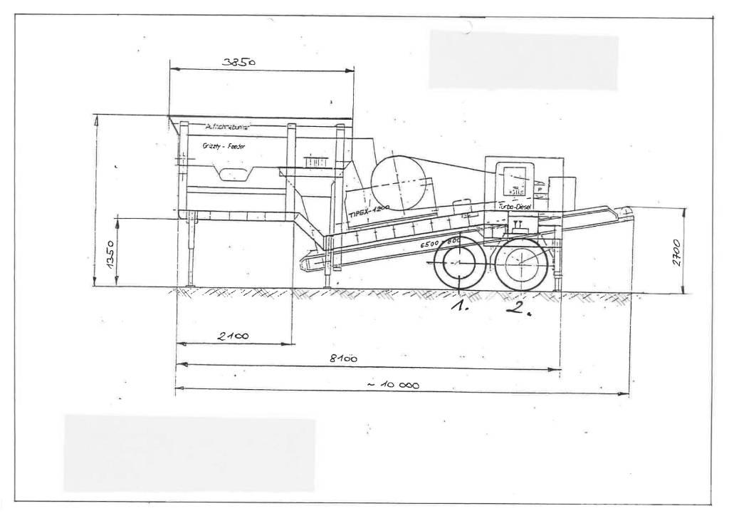  BAG TIPEX 1200 Мобільні дробарки
