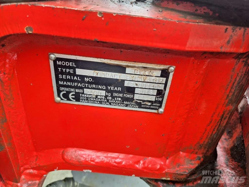 Takeuchi TB23R Міні-екскаватори < 7т