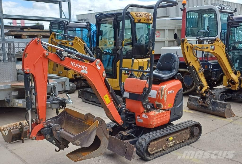 Kubota U 10-3 Міні-екскаватори < 7т