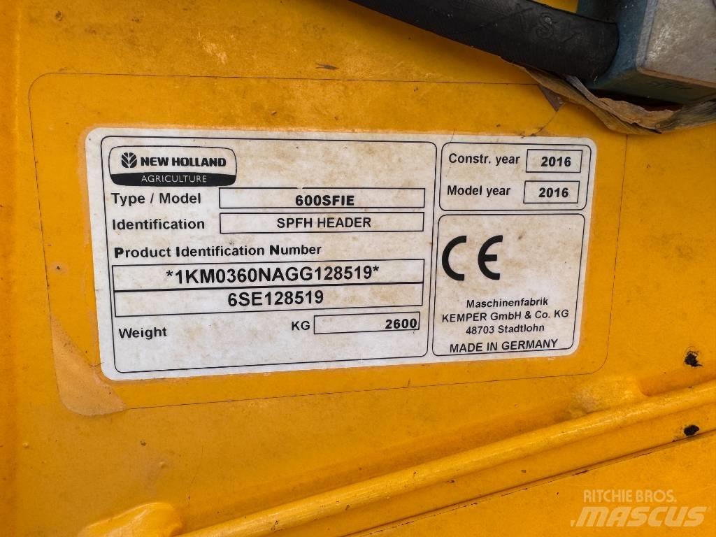 Kemper 600 SFIE Жатки