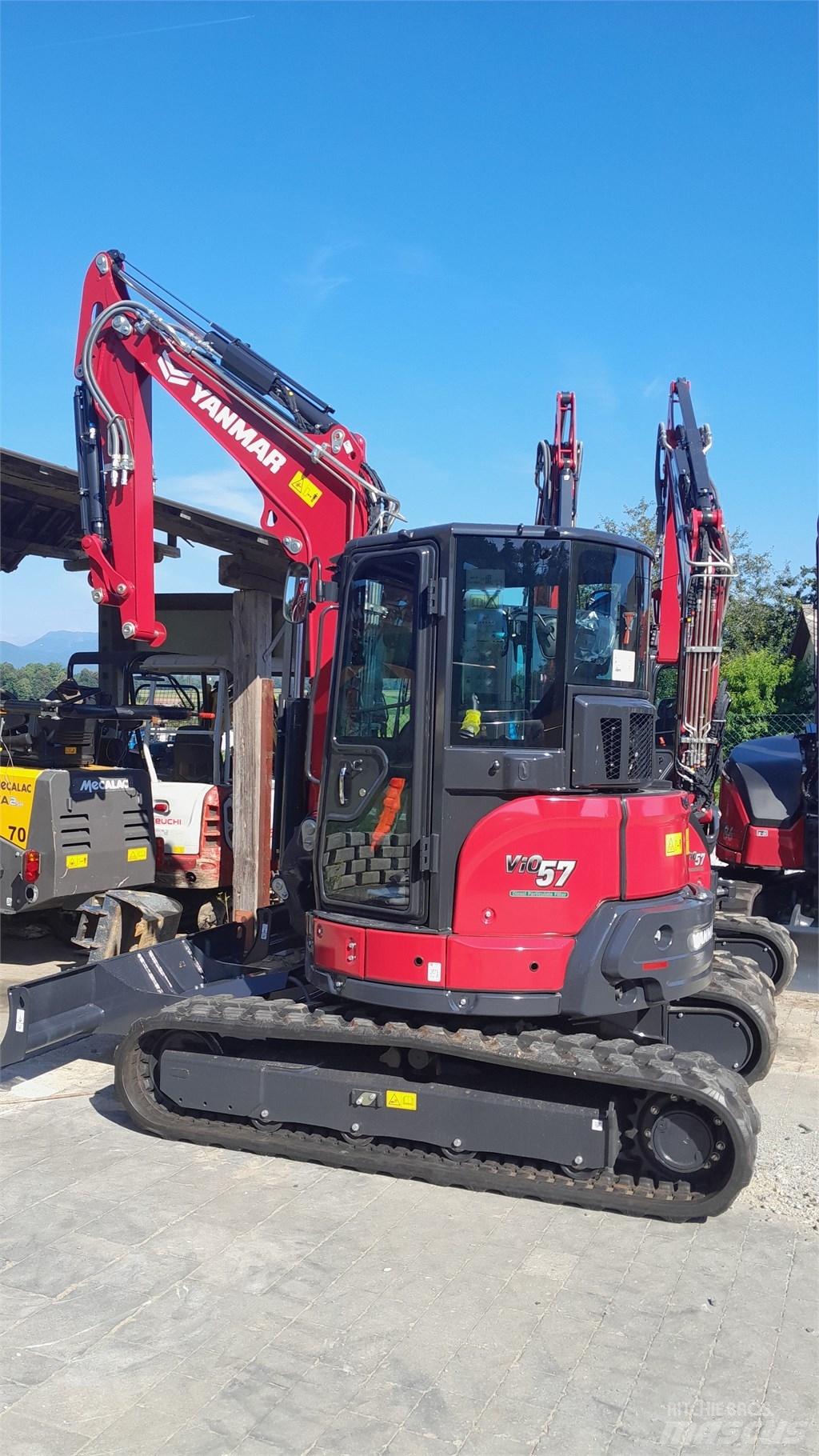 Yanmar VIO57-6B Міні-екскаватори < 7т