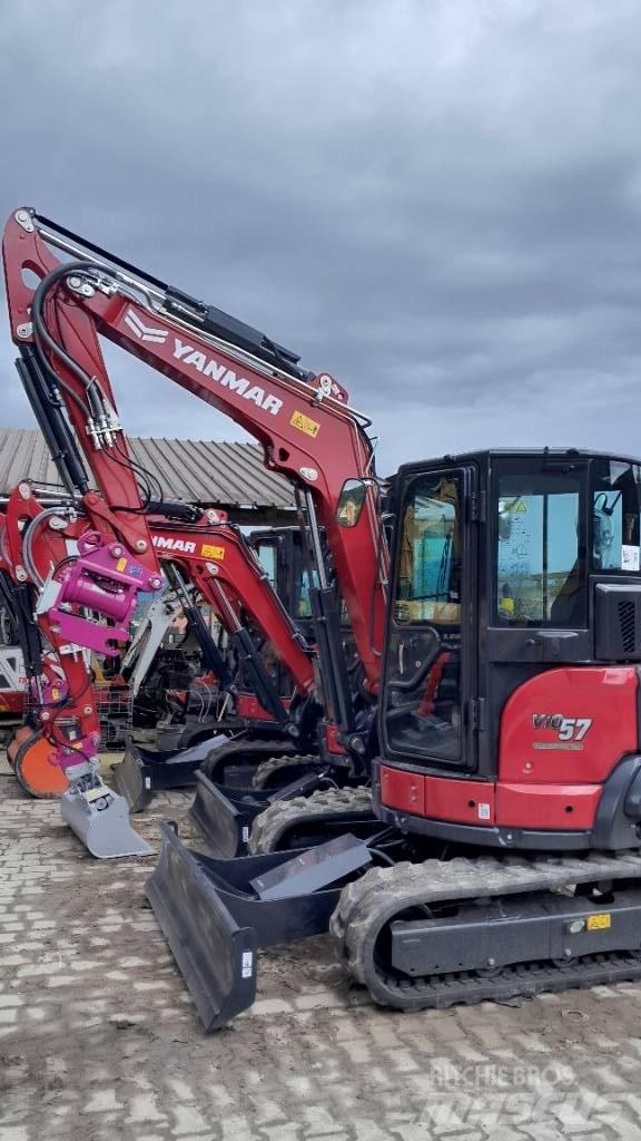 Yanmar VIO57-6B Міні-екскаватори < 7т