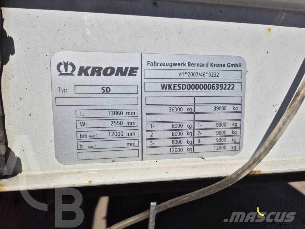 Krone SD Тентовані напівпричепи
