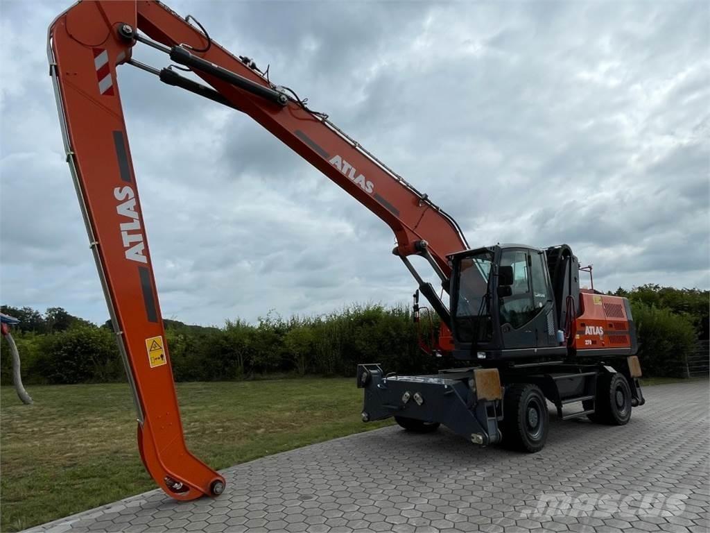 Atlas 270MH-BLUE Перевантажувачі металобрухту/промислові навантажувачі