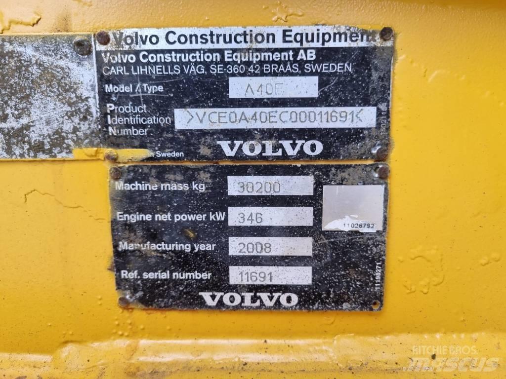 Volvo A 40 E Зчленовані самоскиди