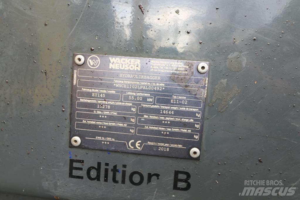 Wacker Neuson ET 145 Гусеничні екскаватори