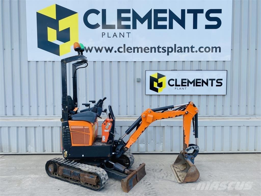 Doosan DX10Z Міні-екскаватори < 7т