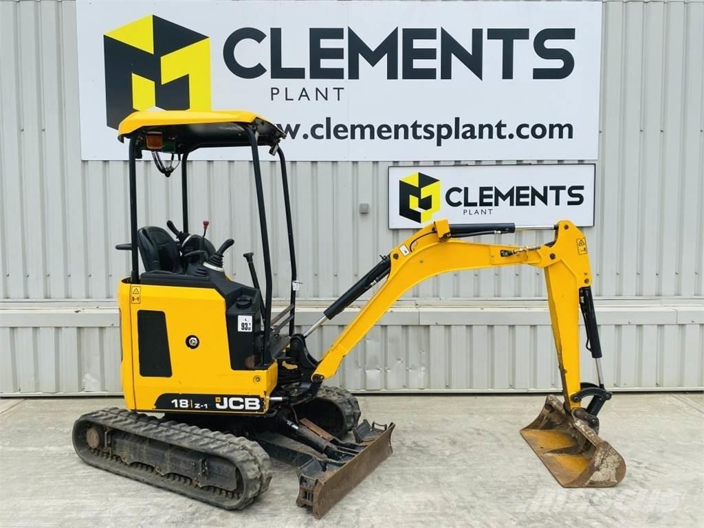 JCB 18Z-1 Міні-екскаватори < 7т