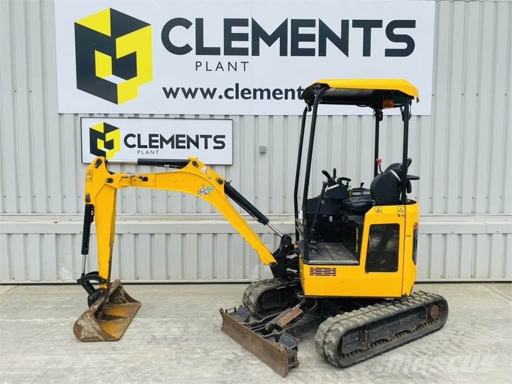 JCB 18Z-1 Міні-екскаватори < 7т