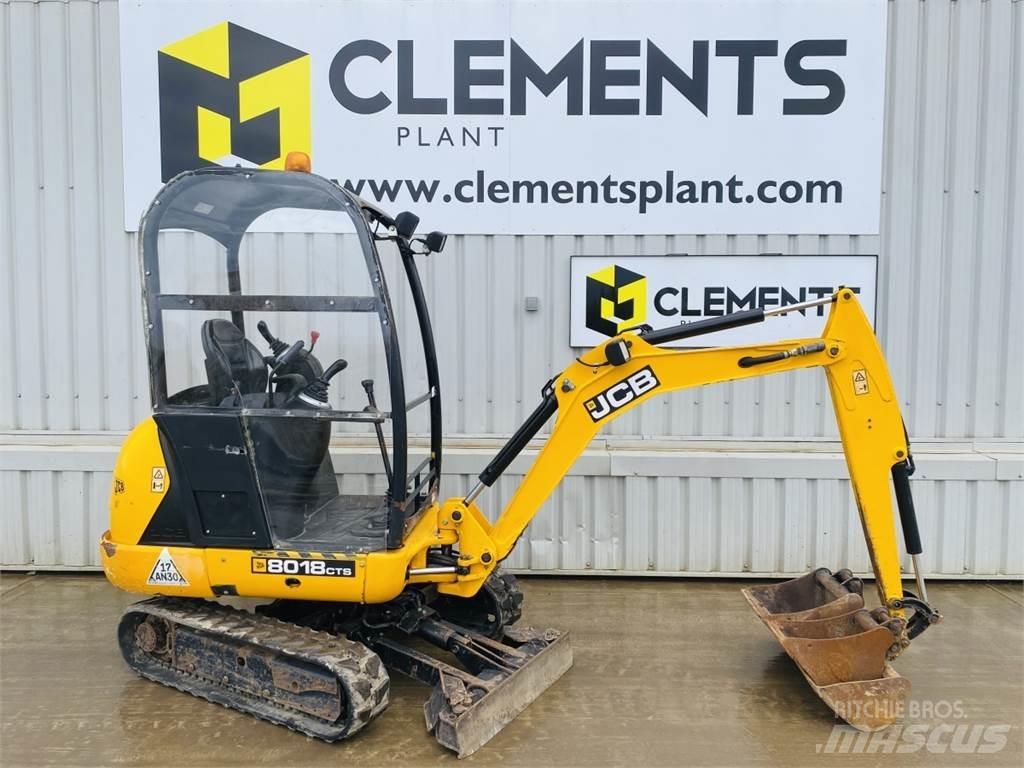JCB 8018CTS Міні-екскаватори < 7т